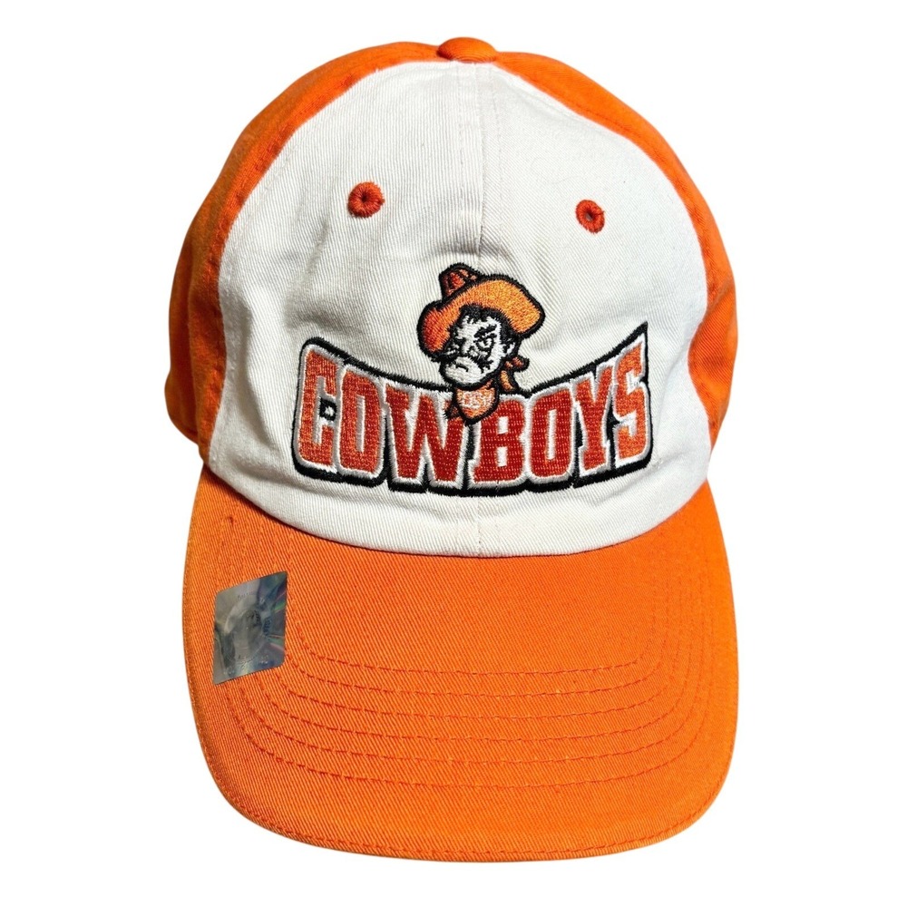 Oklahoma State Cowboys Hat Captivating Headgear Orange White Pistol Pete NCAA